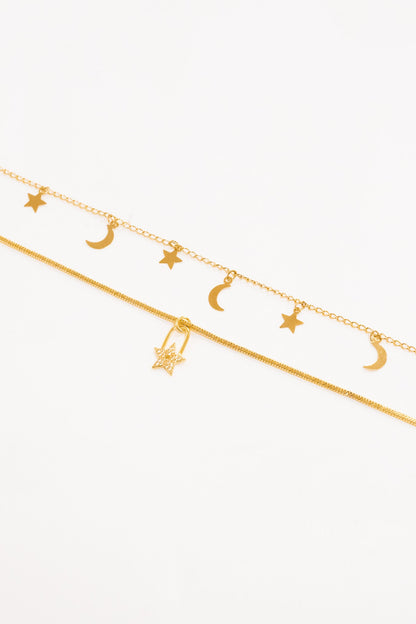 Goodnight Set Anklet