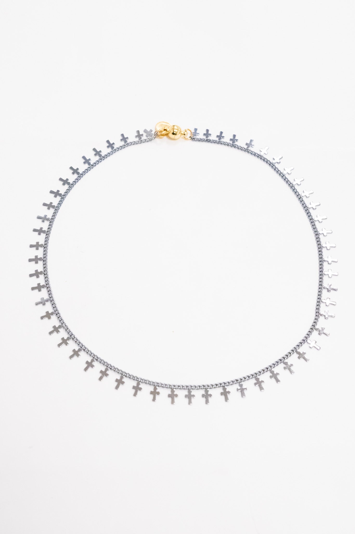 Every Little Thought Necklace - Metallic Eternal Blue