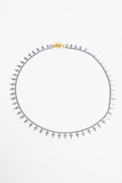 Every Little Thought Necklace - Metallic Eternal Blue