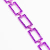 All Night Long Bracelet - Liquid Metallic Bright Purple