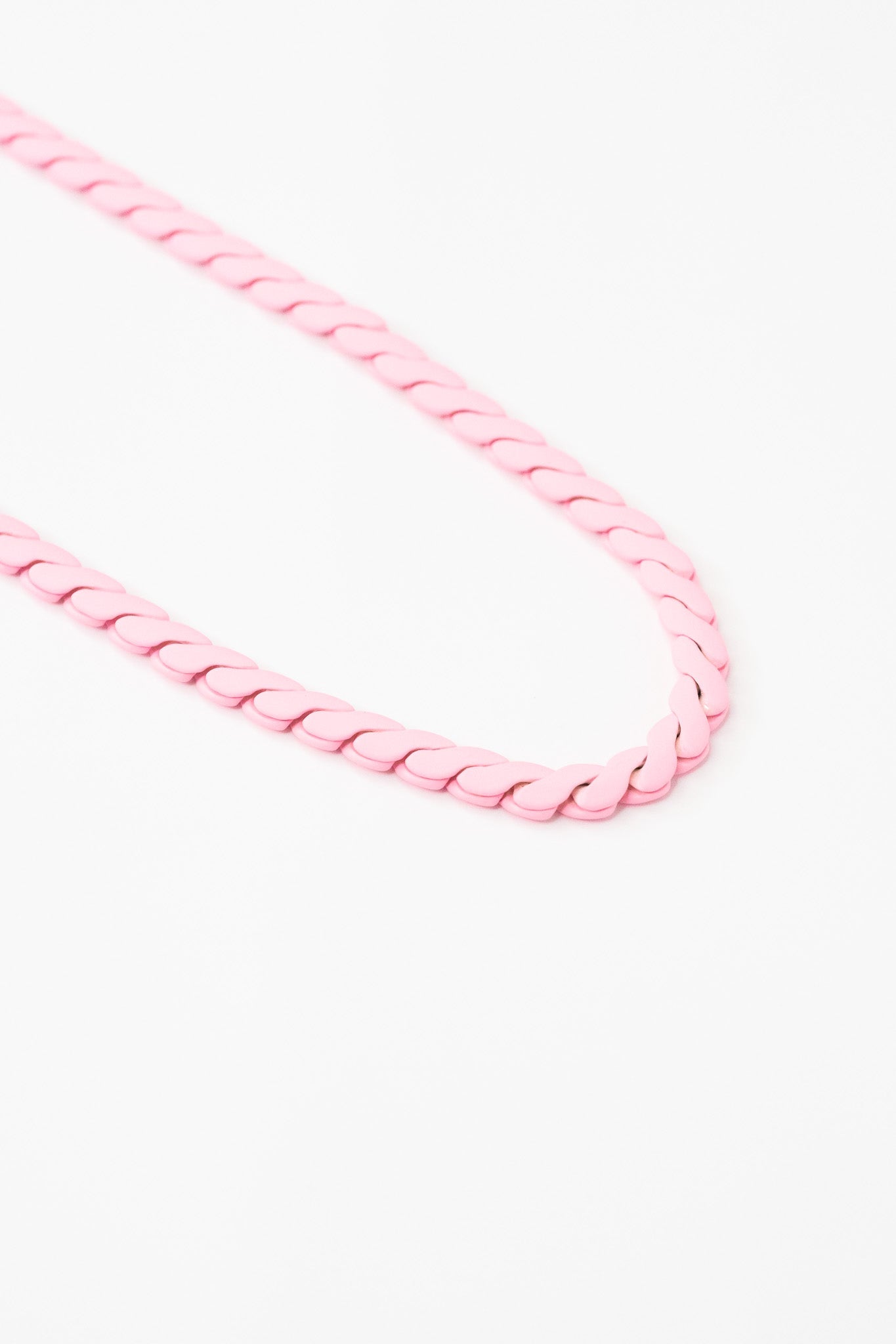 Always More Necklace - Matte Taffy Pink