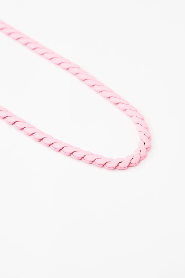 Always More Necklace - Matte Taffy Pink