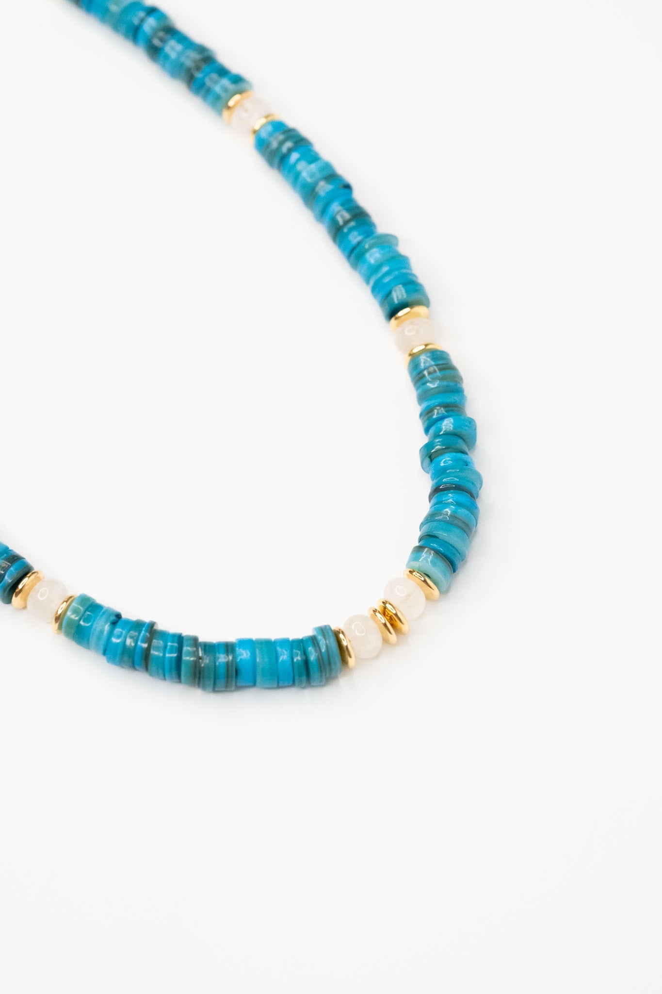 Turks And Caicos Necklace - Mykonos Blue