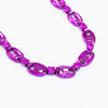 In The Club Necklace - Liquid Metallic Magenta Muse