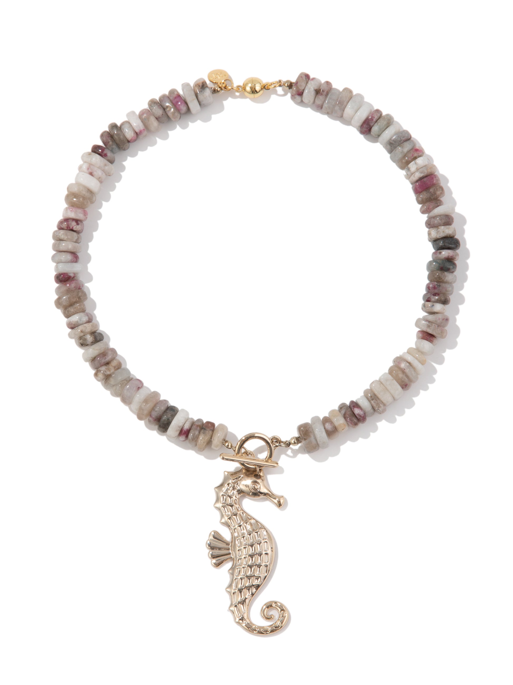 Calypso Necklace - Linen - White Sands