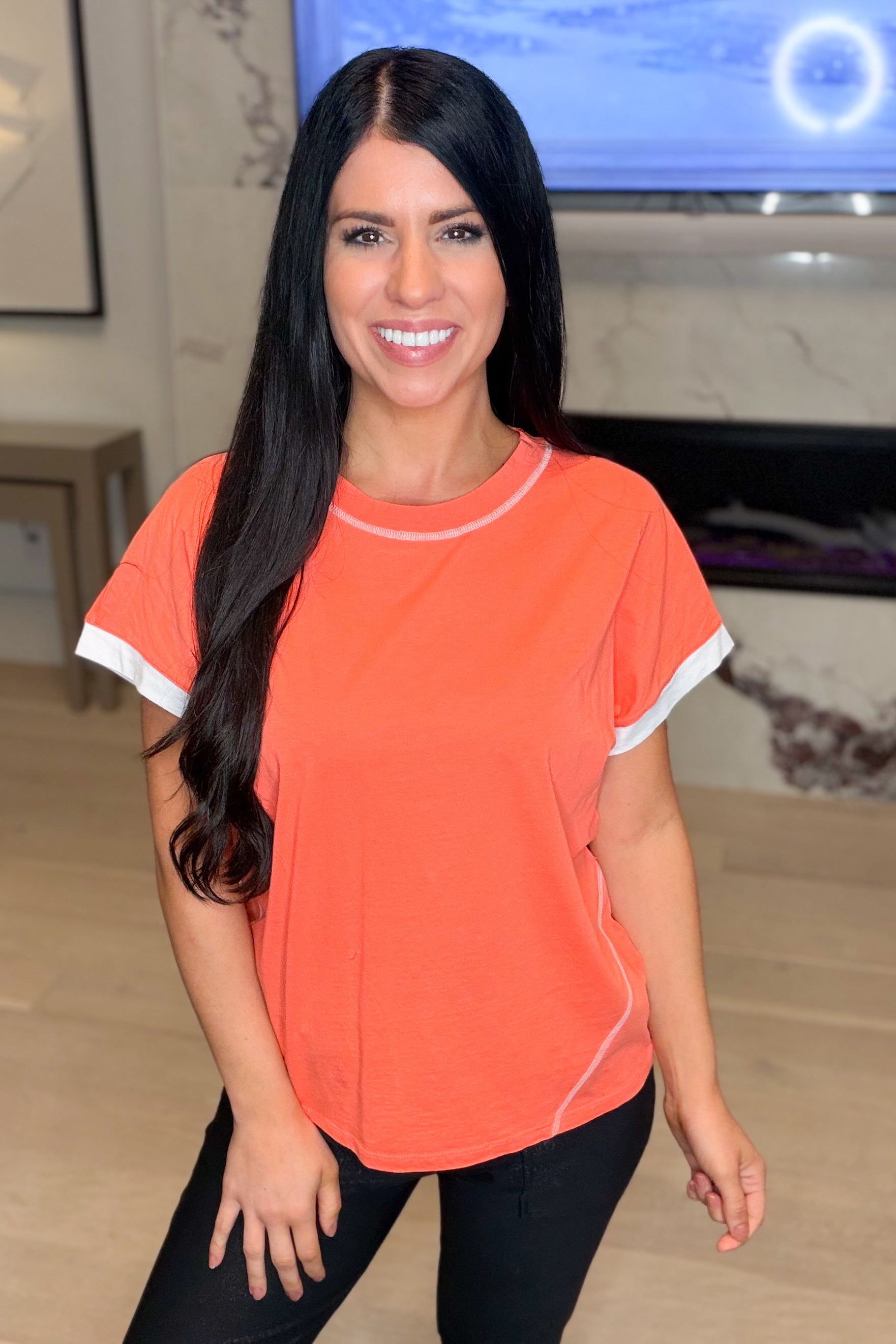 This Or That Two Tone Top - 7 Colors!