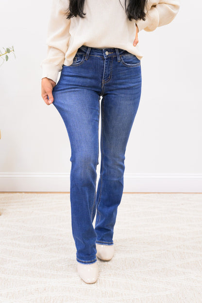 She's A Lady By Vervet - Mid Rise Bootcut Jeans
