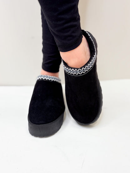 The Brigham Slippers - Black