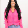 Sheerly Casual Bomber Jacket - 2 Colors!