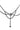 Charlotte's Web Necklace - Metallic Black