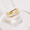 Neon Summer Ring - Gold Yellow
