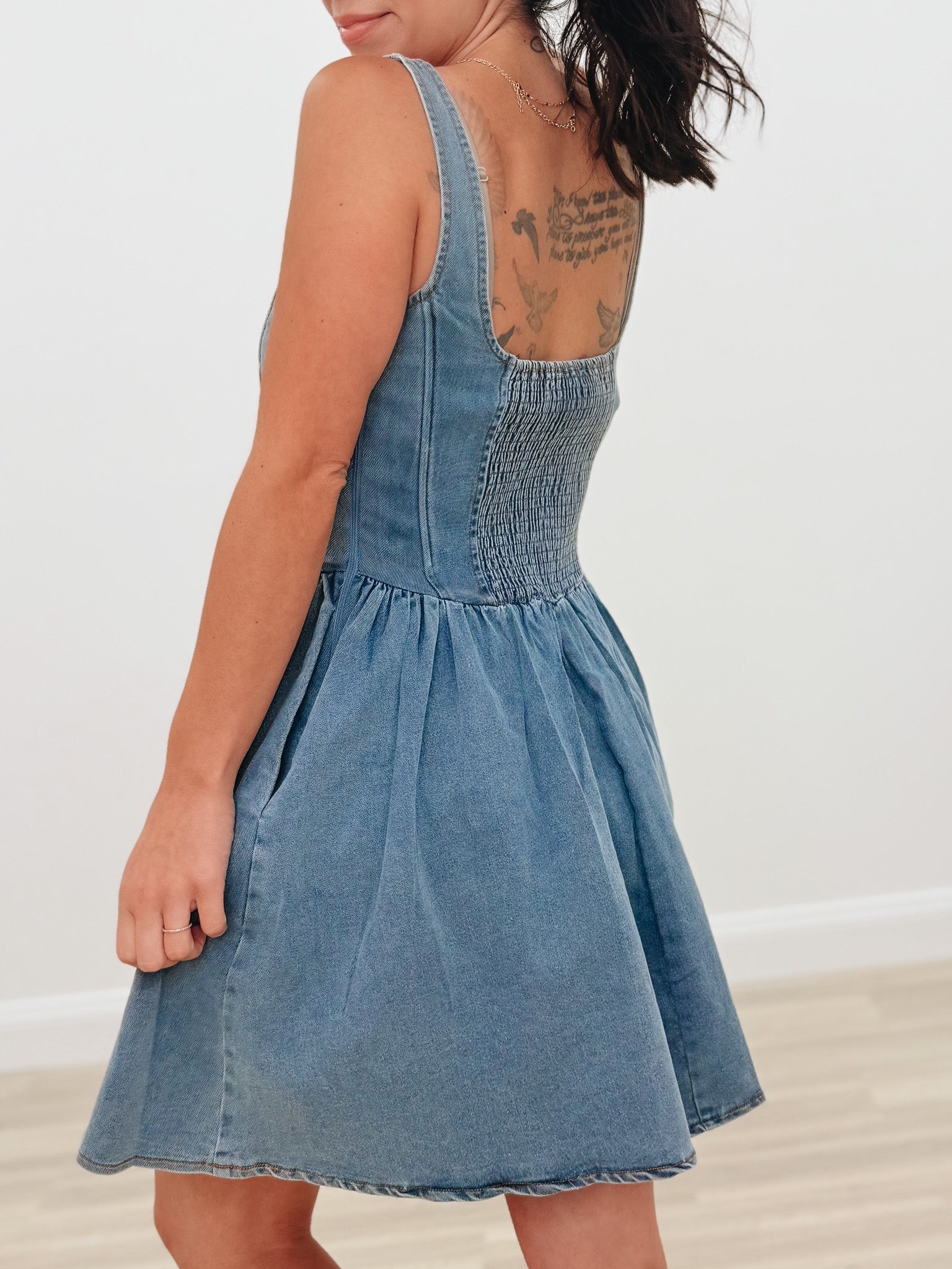 Denim Daze Denim Dress