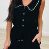 Boldness Of Confidence Romper - Black