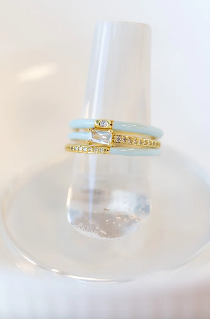 Cyndi Ring Set Of 3 - Multiple Colors!