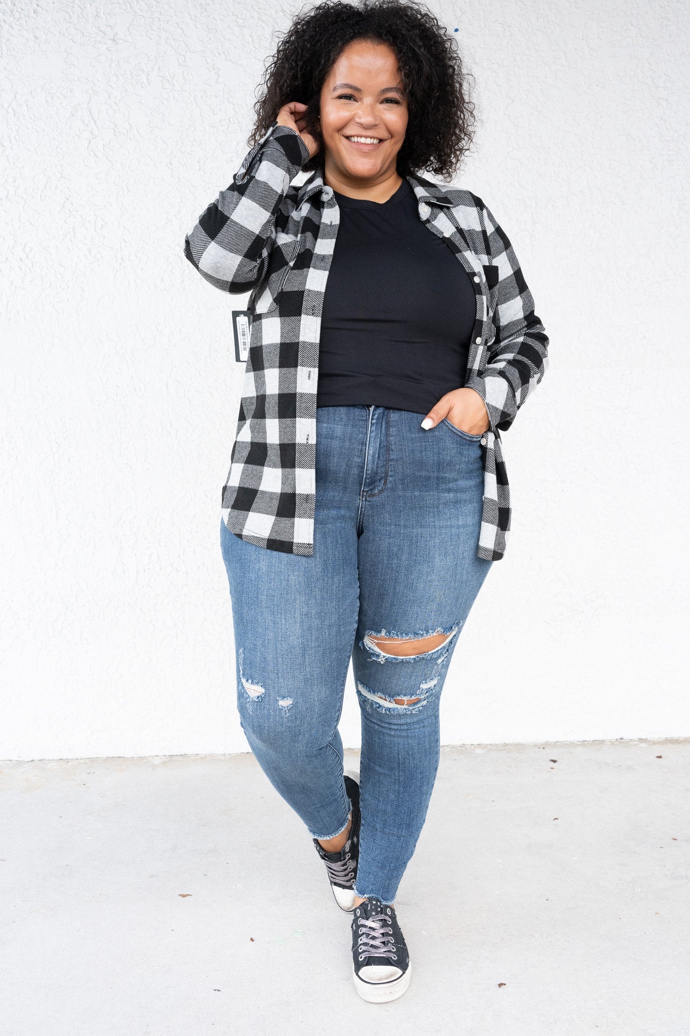Judy Blue Bitter Sweet High Rise Skinny Destroy Jeans