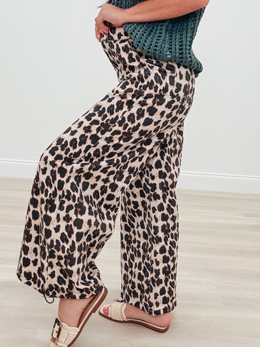 Array Wild Heights Leopard Jeans - Taupe Leopard