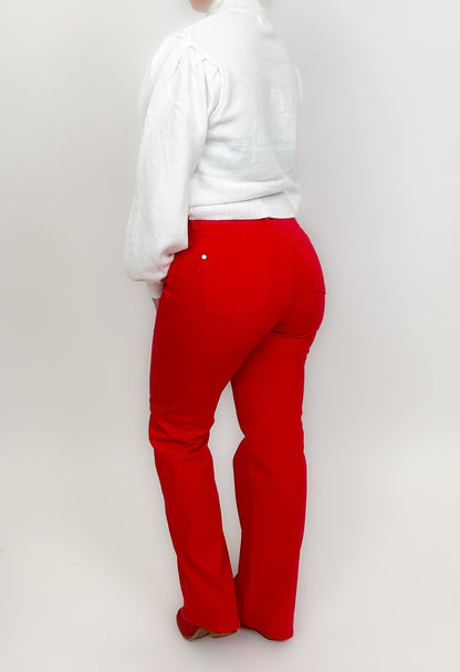 Judy Blue Red Hot Chili Peppers 90's Straight Jeans