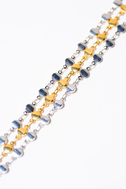 Bella Bracelet - Silver Gold