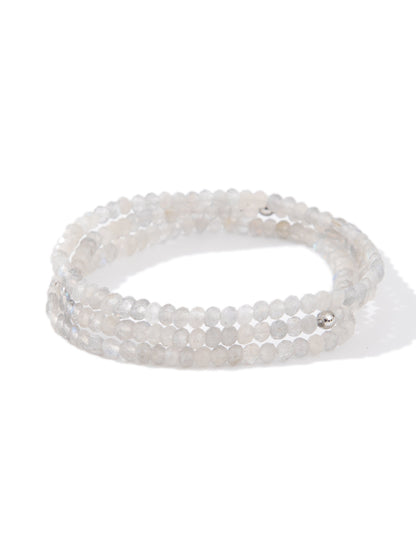 Sunday Morning Bracelet Set - Opal Smokey
