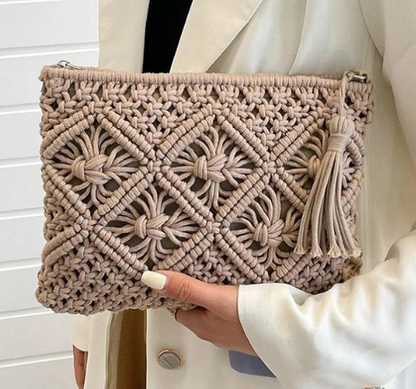 Weave With It Woven Crossbody Bag - 5 Colors!