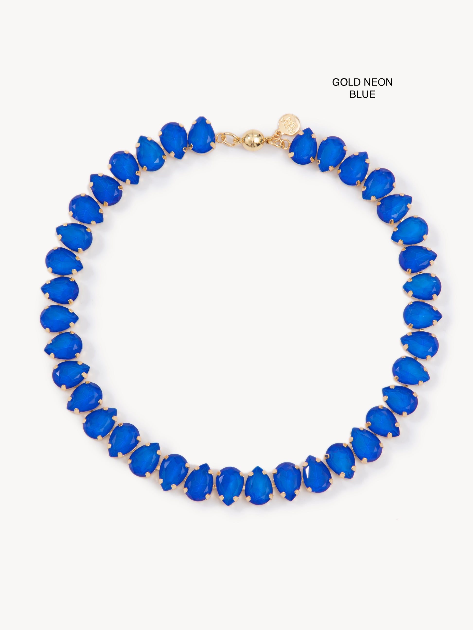 The BABE Neon Crystal Necklace - Multiple Colors!