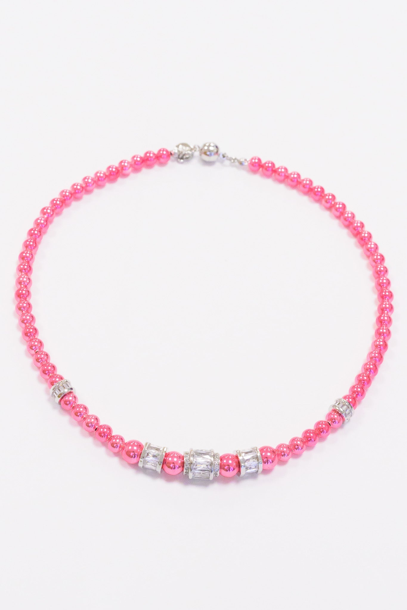 Let You Love Me Necklace - Silver Metallic Coral Gables