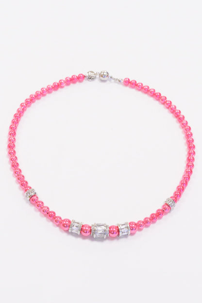 Let You Love Me Necklace - Silver Metallic Coral Gables