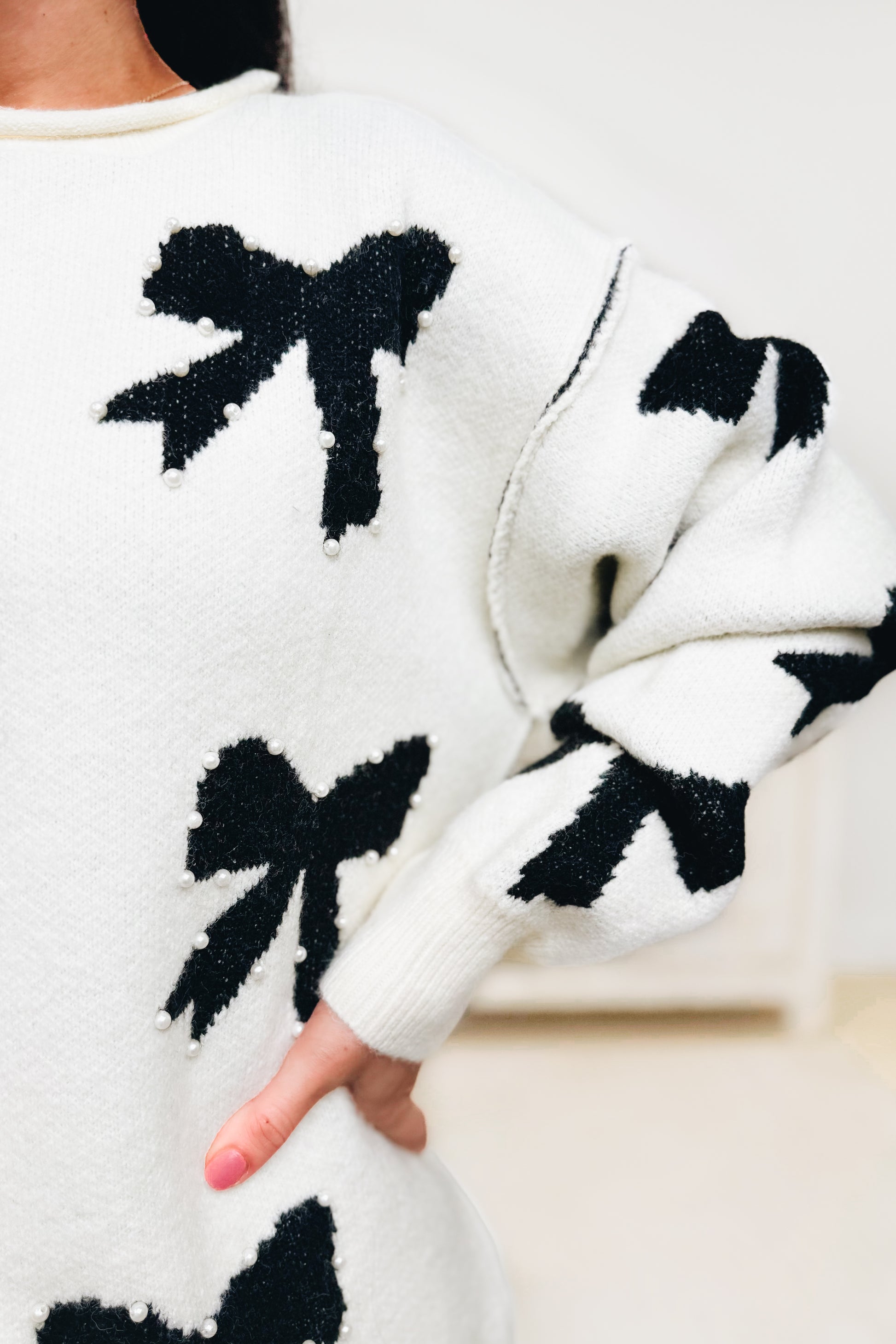 Truly Gifted Ribbon Sweater