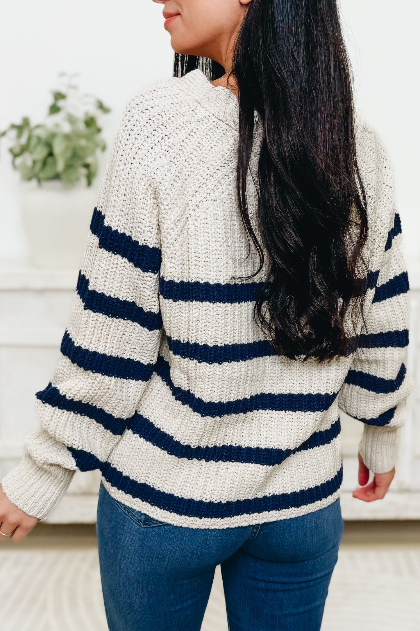 Yearning Your Stripes Cardigan
