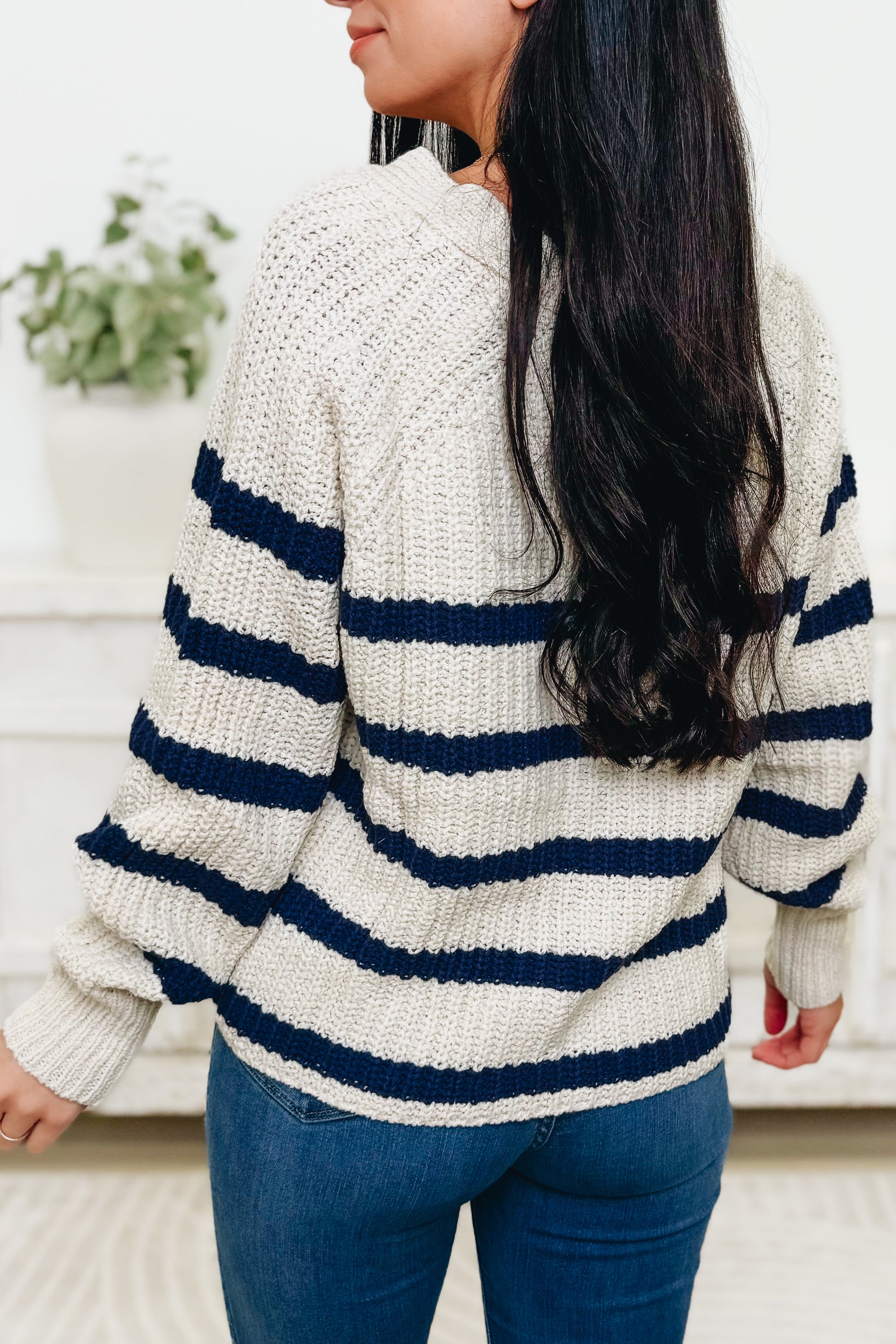 Yearning Your Stripes Cardigan