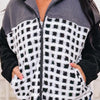 Without Further Ado Checkered Jacket