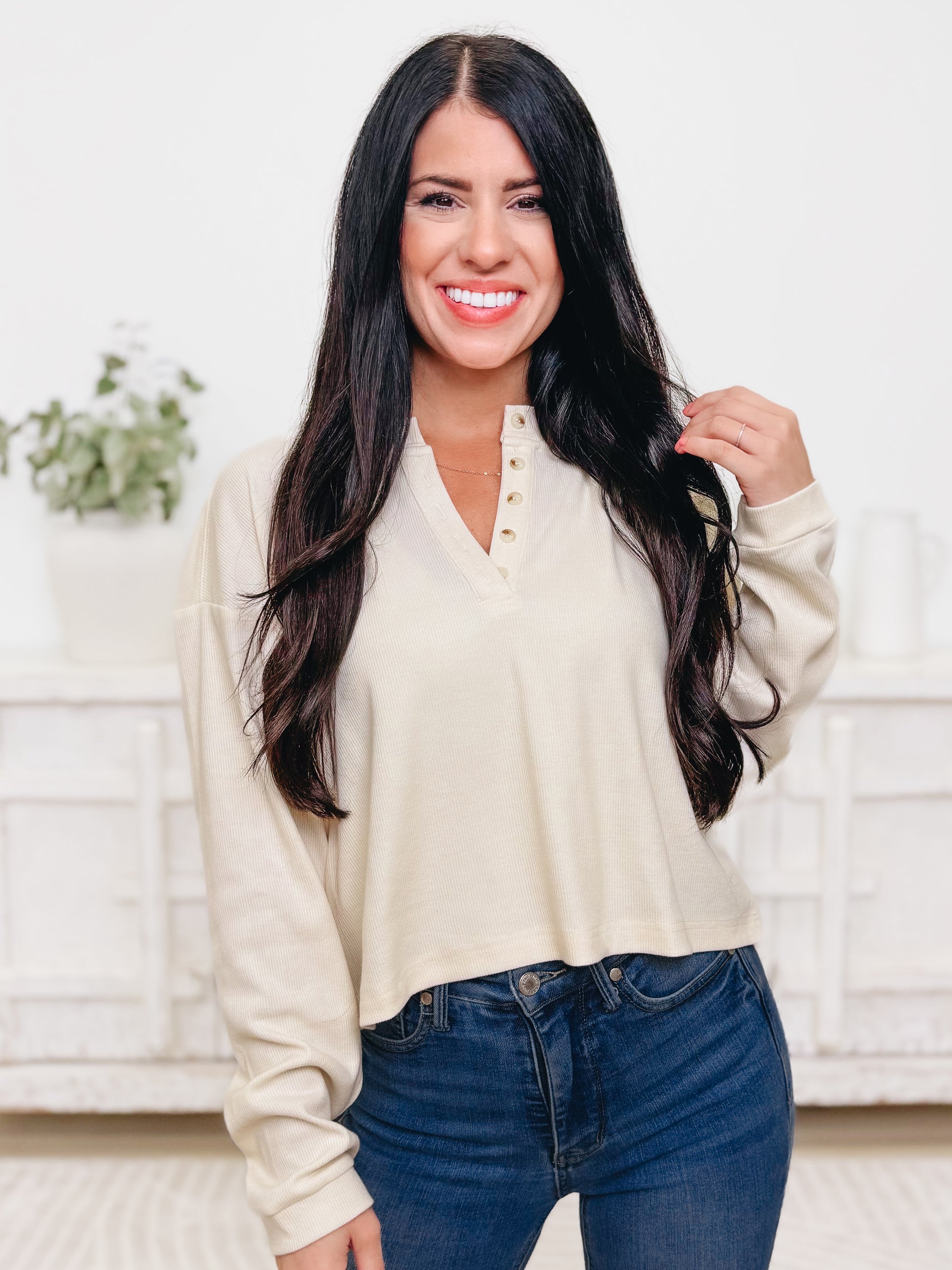 Soft Net Crew Top - 5 Colors!