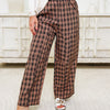 On The Move Checkered Plaid Pants - 2 Colors!