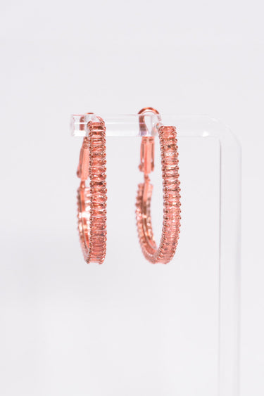 Becca Earrings - Metallic Desert Rose