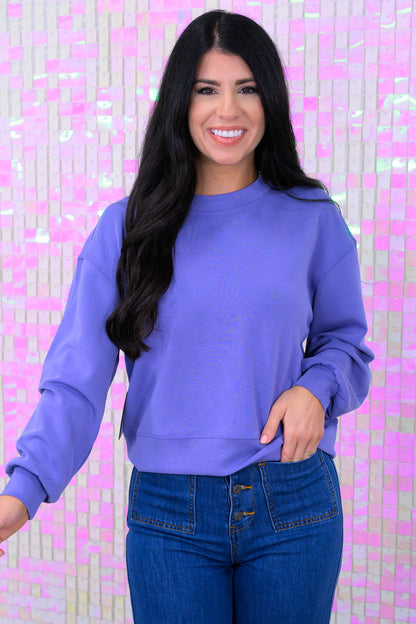 Cozy Comfort Crew Neck Top - 4 Colors!