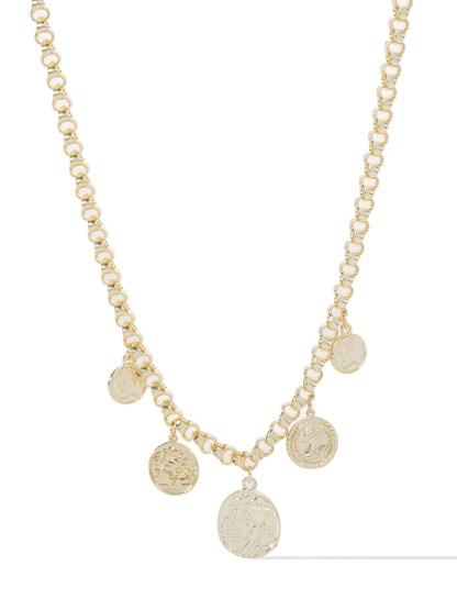 Debra Necklace - Metallic Moonlight