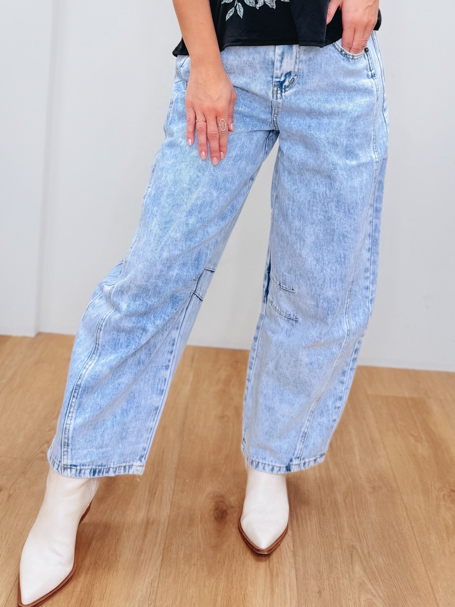 Standing Out By Very J - Wide Leg Jeans