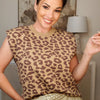 Running Free Leopard Top
