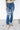 Crushing It By Lovervet - Raw Hem Bootcut Jeans