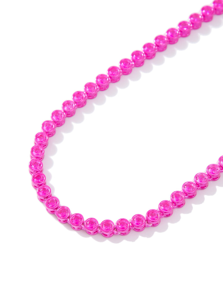 Sybil Necklace - Metallic Tropical Punch