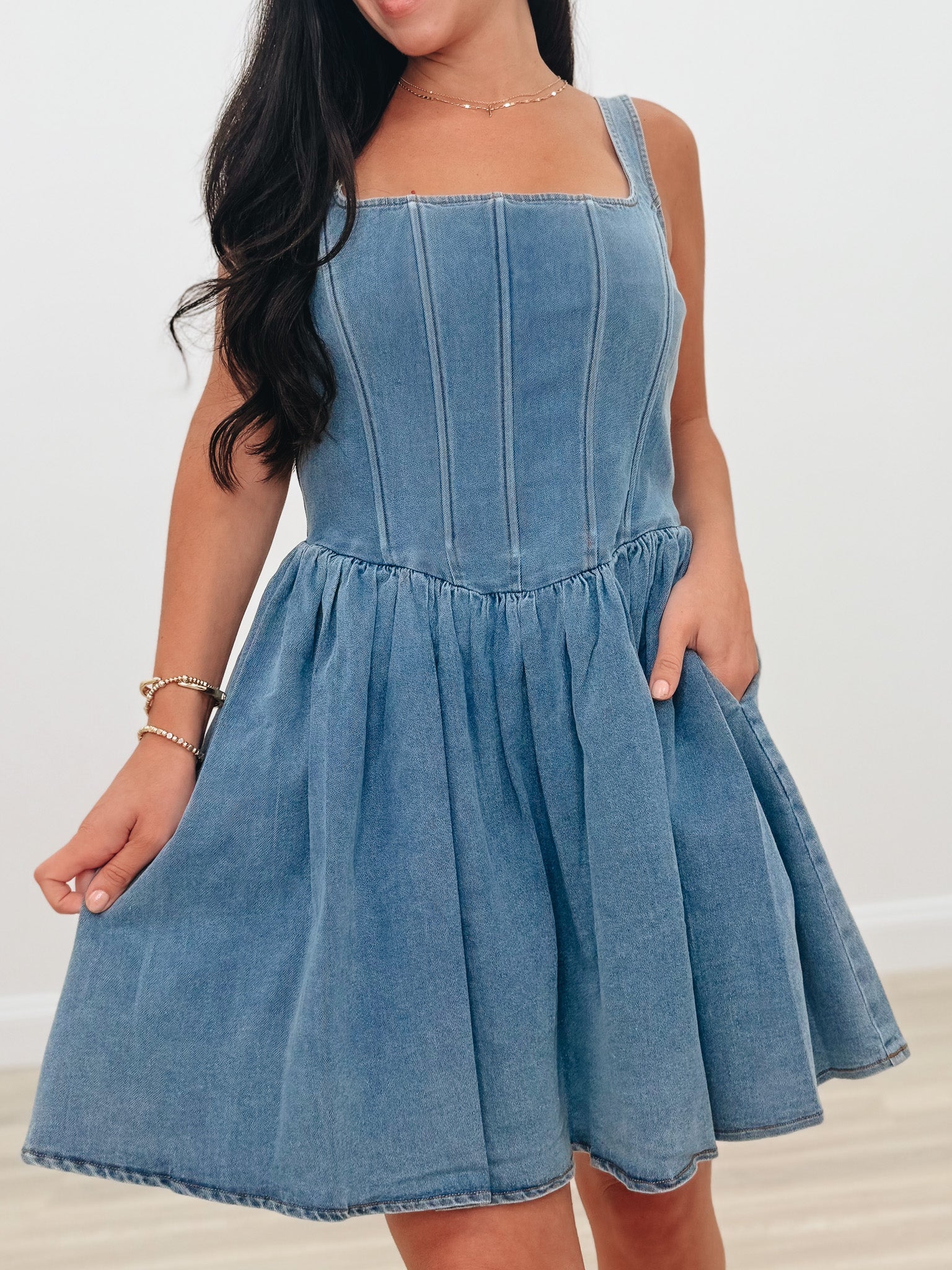 Denim Daze Denim Dress