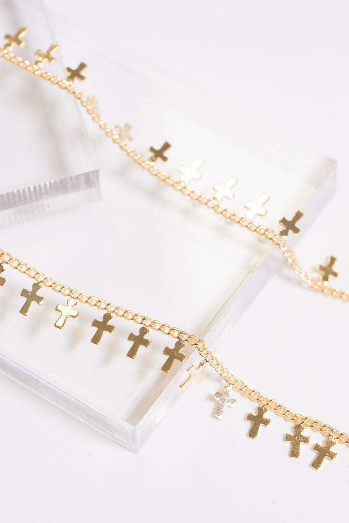Every Little Thought Necklace - Metallic Moonlight