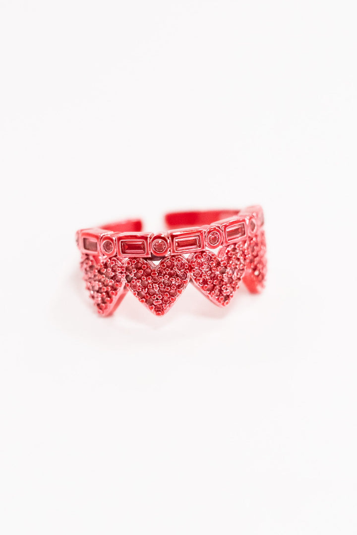 Lovefool Ring - Metallic Strawberry
