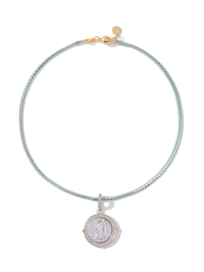 Time For Everything Necklace - Metallic Celestial