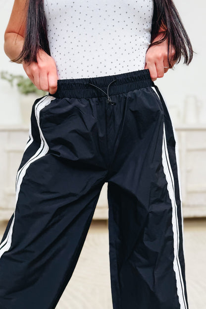Side To Side Pants - Black Off White