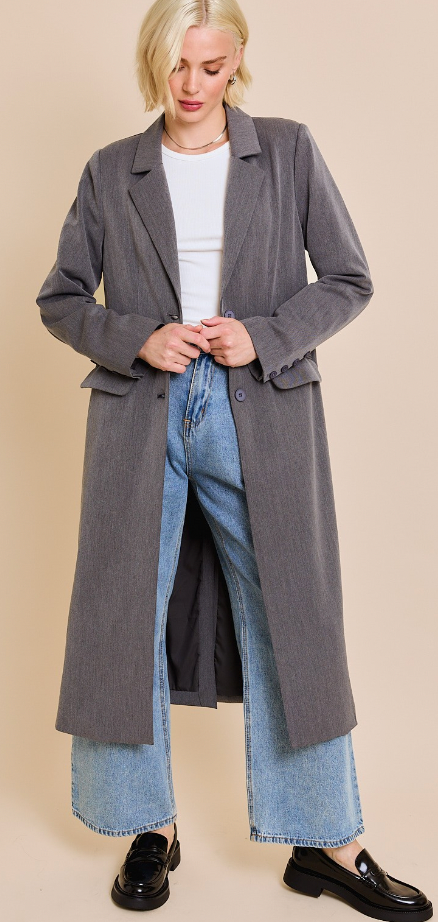 Array Always & Forever Long Blazer
