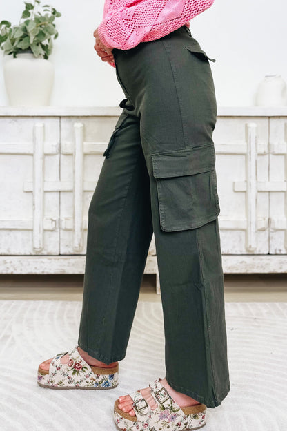 The Top Pick Cargo Pants- 2 Colors!