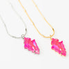 Cali Girls Necklace - Neon Pink
