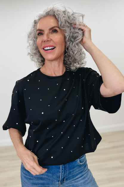 Gleam & Glam Top - 2 Colors!