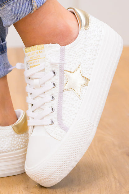 Vintage Havana Amaze Platform Sneakers - Pearl Multi